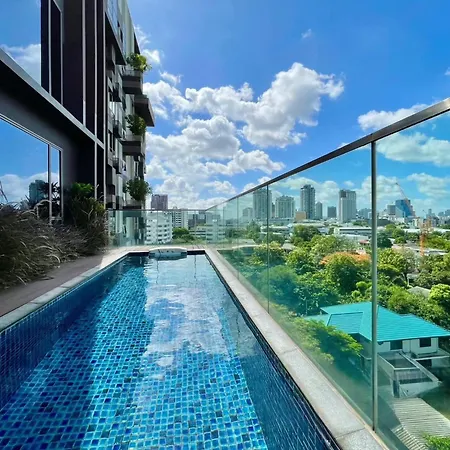 Large Rare Stunning Private Pool On Balcony Thong Lor Bts 105Sqm Apartment